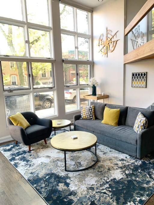 Ferienwohnung Lincoln Park Light-Filled Loft Chicago Exterior foto
